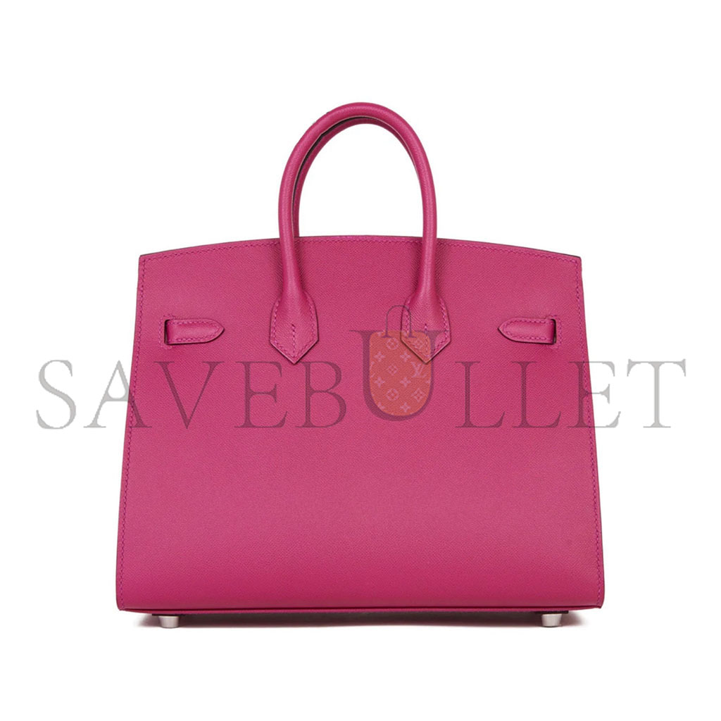 H**mes master birkin 30 epsom leather magnolia pink silver buckle luxury bag bk30l3tgss (30*23*15cm)